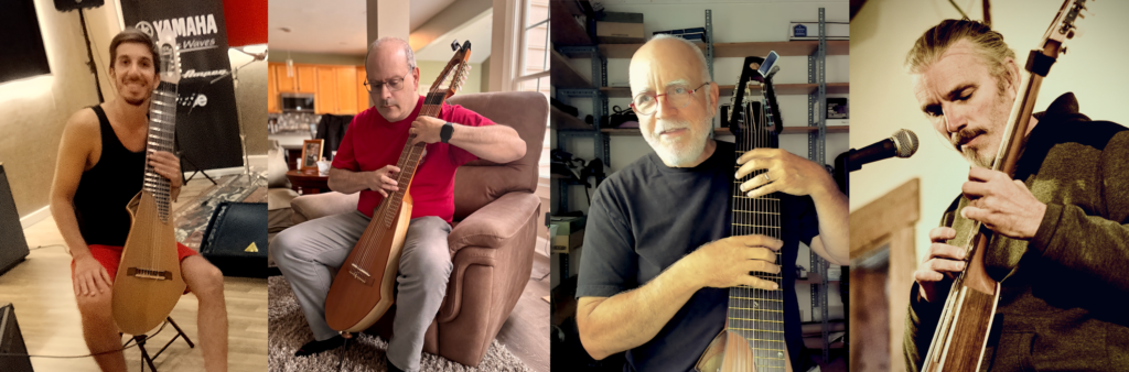 Players from around the world playing Dragonfly Tapping Instruments nylon string acoustic model ... a unique nylon string model for tapping/touchstyle technique